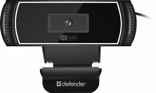 Веб-камера DEFENDER G-lens 2597 HD, 2 Мп., USB 2.0, встроен. Микрофон, черный (1/40) (63197) фото 2