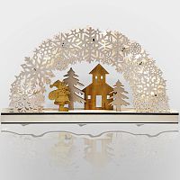 Фигурка деревянная NEON-NIGHT с подсветкой "Рождественская сказка" 44,5*6*24 см (1/6) (504-021)