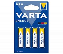 Элемент питания VARTA  LR03 ENERGY (4 бл)  (4/40/200) (04103213414)