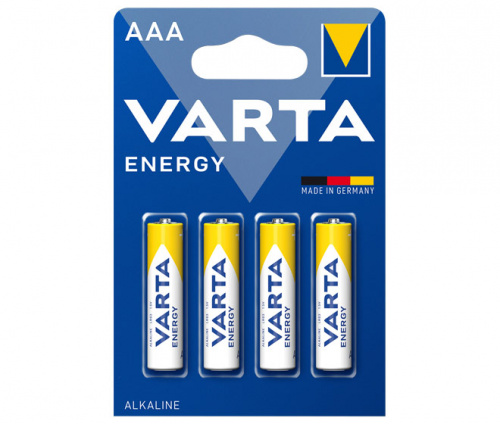 Элемент питания VARTA  LR03 ENERGY (4 бл)  (4/40/200) (04103213414)