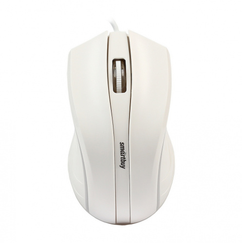 Мышь проводная Smart Buy ONE 338, USB, белая (1/40) (SBM-338-W)