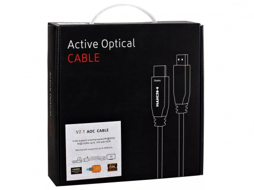 Активный оптический кабель HDMI 19M/M,ver. 2.1, 8K@60 Hz 10m Telecom <TCG2120-10M> (1/20) фото 4