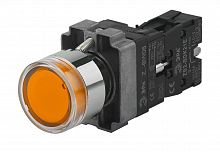 Кнопка ЭРА управления LAY5-BW3561 с подсветкой желтый 1з (20/200/5000)