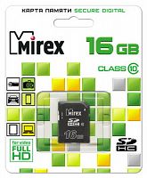 SDHC  16GB  Mirex Class 10