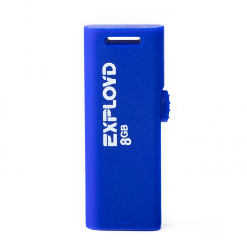 Флеш-накопитель USB  8GB  Exployd  580  синий (EX-8GB-580-Blue) фото 4
