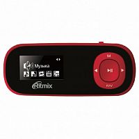 Плеер MP3 RITMIX RF-3410 4 Gb, красный (1/20)