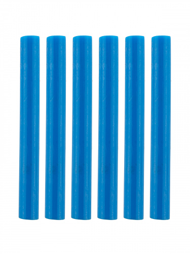 Клеевые стержни универсальные синие, 11 мм x 100 мм, 6 шт, "Алмаз" TDM (1/140) фото 5
