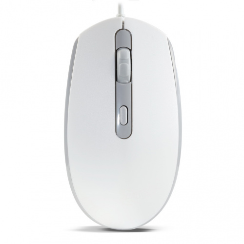 Мышь проводная Smartbuy ONE 280-W (SBM-280-WG), бело-серый (1/40) фото 3