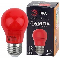 Лампа светодиодная ЭРА STD ERARL50-E27 E27 / Е27 3Вт груша красный для белт-лайт (1/100) (Б0049580)