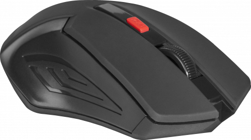 Беспроводная мышь DEFENDER Accura MM-275, 6 кнопок, 800-1600 dpi, USB, красный, (1/40) (52276) фото 8