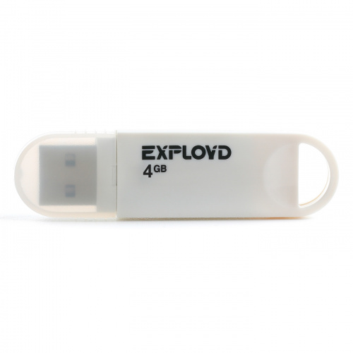 Флеш-накопитель USB  4GB  Exployd  570  белый (EX-4GB-570-White)