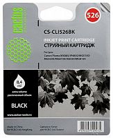 Картридж струйный Cactus CS-CLI526BK черный для Canon Pixma iP4850/MG5250/MG5150/iX6550/MX88 (8.2мл)
