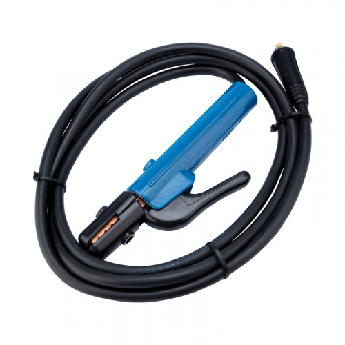 Сварочный кабель с электрододержателем REXANT 16 мм² 200 А СКР 10-25 3 м (1/20) (16-0753)