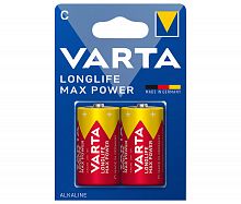 Элемент питания VARTA  LR14 LONGLIFE MAX POWER  (2 бл)  (2/20/200) (04714101402)