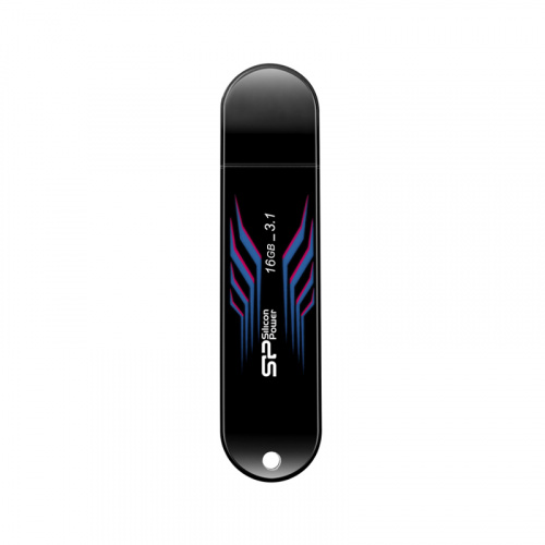 Флеш-накопитель USB 3.0  16GB  Silicon Power  Blaze B10, термочувствительный корпус, черный (SP016GBUF3B10V1B) фото 6