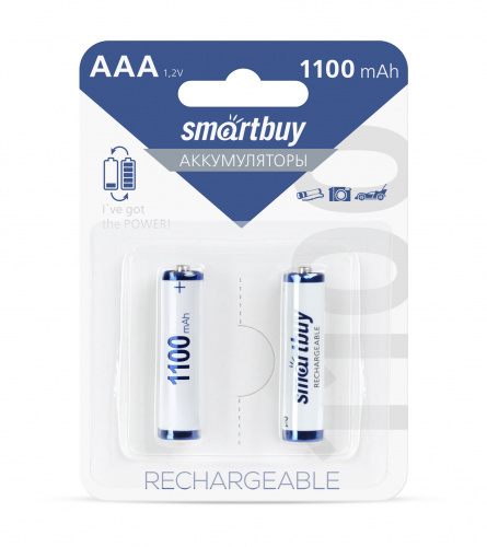Аккумулятор Smartbuy R03 NiMh (1100 mAh) (2 бл)   (24/240) (SBBR-3A02BL1100)