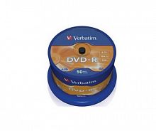 Диск VERBATIM DVD-R 4.7 GB (16х) CB-50 (200)
