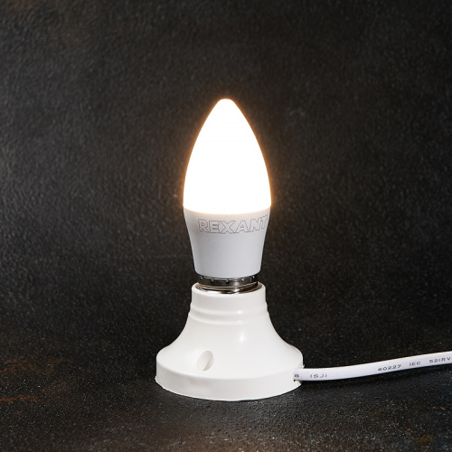 Лампа светодиодная REXANT Свеча (CN) 11,5 Вт E27 1093 лм 2700 K теплый свет (1/10/100) фото 2