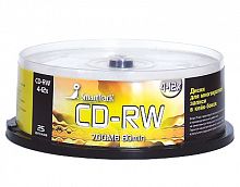Диск ST CD-RW 80 min 4-12x CB-25 (250)