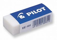 Ластик Pilot EE-101 прямоугольный 42x18x12мм винил белый индивидуальная картонная упаковка