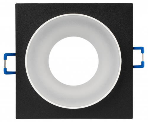 Светильник ЭРА встраиваемый декоративный DK96 BK MR16 GU5.3 черный (1/100) (Б0055594) фото 5