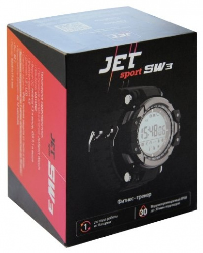 Смарт-часы Jet Sport SW3 1.2" LCD серый (SW3 GREEN) фото 23