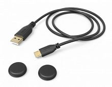 Зарядный кабель Hama Super Soft черный для: PlayStation 4 (00054474)