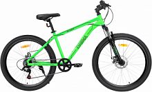 Велосипед Digma Bandit горный рам.:19" кол.:26" зеленый 14.8кг (BANDIT-26/19-AL-S-G)