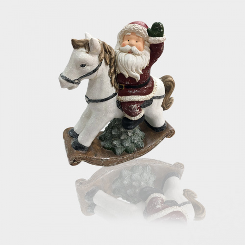 Фигурка керамическая NEON-NIGHT "Дед Мороз на коне" 35х15х39.8 см (1/2) фото 3