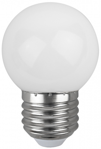 Лампа светодиодная ЭРА STD ERAW45-E27 E27 / Е27 1Вт шар белый для белт-лайт (1/100) (Б0049577) фото 3