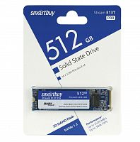 Внутренний SSD  Smart Buy  512GB  Stream E13T Pro, PCIe Gen3 x4, R/W - 2100/2100 MB/s, (M.2), 2280, Phison PS5013-E13T, TLC 3D NAND (SBSSD-512GT-PH13P-M2P4)