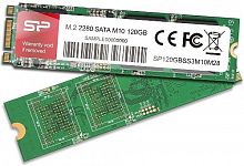 Внутренний SSD  Silicon Power  120GB  M10, SATA-III, R/W - 520/460 MB/s, (M.2), 2280, MLC