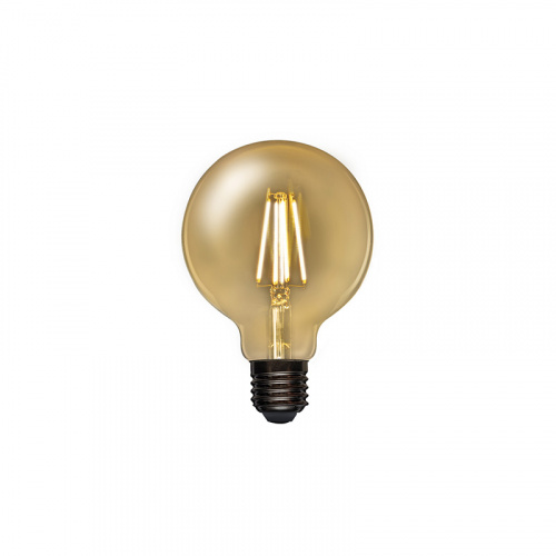 Лампа светодиодная  REXANT филаментная Груша A95 11.5 Вт 1380 Лм 2400K E27 димируемая золотистая колба (5/100) (604-143)