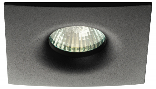 Светильник ЭРА встраиваемый алюминиевый KL104 BK MR16 GU5.3 черный (1/100) (Б0059794) фото 2