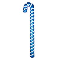 Фигура елочная  NEON-NIGHT "Карамельная палочка" 121 см, цвет синий/белый (1/2)