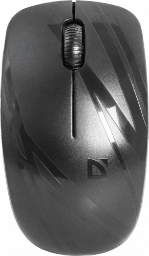 Мышь DEFENDER Datum MM-035, IR-лазерная, чёрная, беспроводная (1/80) (52035) фото 4
