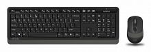 Комплект беспроводной Клавиатура + Мышь A4TECH Fstyler FG1010, USB Multimedia, клав:черная/серая мышь:черная/серая (1/10) (FG1010 GREY)