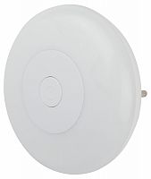 Светильник-ночник ЭРА NN-632-SW-W в розетку с выключателем белый (1/100) (Б0057215)