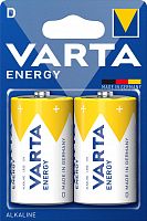 Элемент питания VARTA  LR20 ENERGY (2 бл)  (2/20/100) (04120229412)