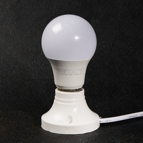 Лампа светодиодная REXANT Груша A60 9,5 Вт E27 903 лм 4000 K нейтральный свет (1/10/100) (604-002) фото 6