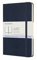 Блокнот для рисования Moleskine ART SKETCHBOOK ARTQP054B20 Medium 115x180мм 144стр. нелинованный мягкая обложка синий