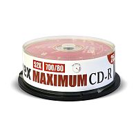 Диск MIREX CD-R 52X 700MB  Cake box 25 (25/300)