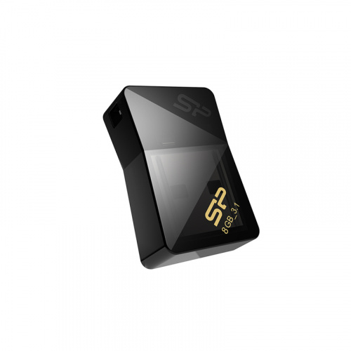 Флеш-накопитель USB 3.0  8GB  Silicon Power  Jewel J08  чёрный (SP008GBUF3J08V1K) фото 2