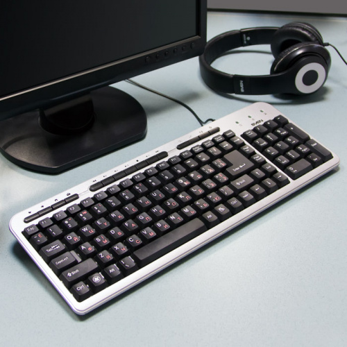 Клавиатура SVEN Standard 309M USB чёрная (1/20) (SV-03100309UB) фото 4
