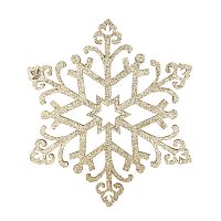 Фигура елочная  NEON-NIGHT "Снежинка "Снегурочка", 81 см, цвет золотой (1/4) (502-379)
