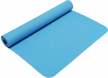 Коврик для йоги FitFun MT40 173*61 см, EVA, синий (1/35) (20040)