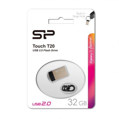 Флеш-накопитель USB  32GB  Silicon Power  Touch T20  шапманское (SP032GBUF2T20V1C) фото 7