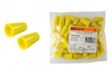 Соединительный изолирующий зажим СИЗ-4 11,0 мм2 желтый (50 шт) TDM (цена за упаковку-50 шт!!!) (1/10 (SQ0519-0009)