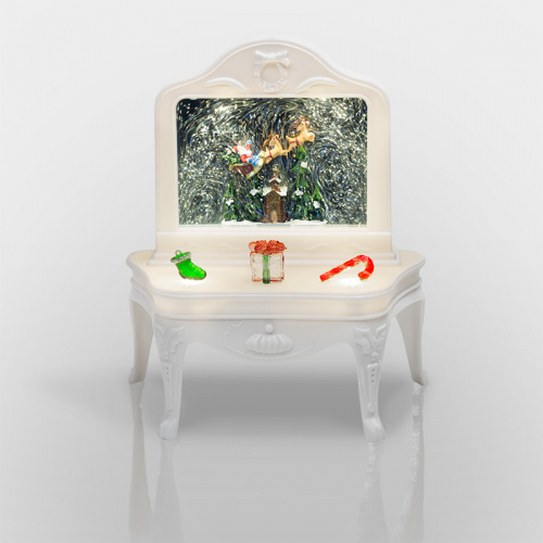 Светильник декоративный NEON-NIGHT "Столик" с эффектом снегопада, подсветкой и новогодней мелодией (1/8) (501-064) фото 5