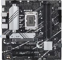 Материнская плата Asus PRIME B760M-A D4 Soc-1700 Intel B760 4xDDR4 mATX AC`97 8ch(7.1) 2.5Gg RAID+HDMI+DP